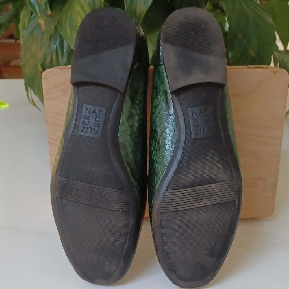 Naturalizer Emerald Snake Pattern Slip-On Loafers - Picture 7 of 10